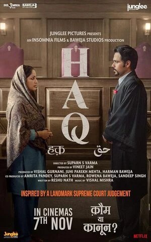 Haq 2025 Hindi Audio WEB-DL 720p - 480p - 1080p - Movierulz